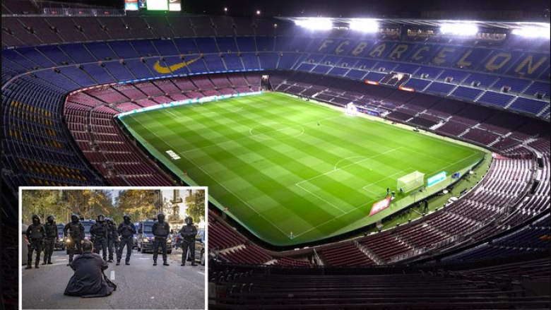 Barcelona dhe Real Madridi do të kalojnë fshehurazi deri te stadiumi shkaku i protestave në Kataluni