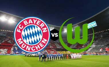 Bayern Munich – Wolfsburg, formacionet zyrtare: Kampioni me formacion shumë sulmues