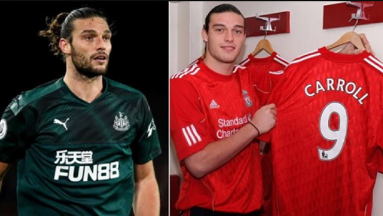 Andy Carroll zbulon se ishte lutur që t’i dështonin testet mjekësore te Liverpooli në vitin 2011