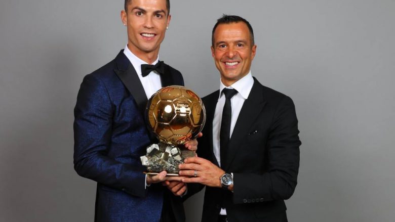 Jorge Mendes: Nëse Cristiano do të luante për Real Madridin, ai do të fitonte Topin e Artë