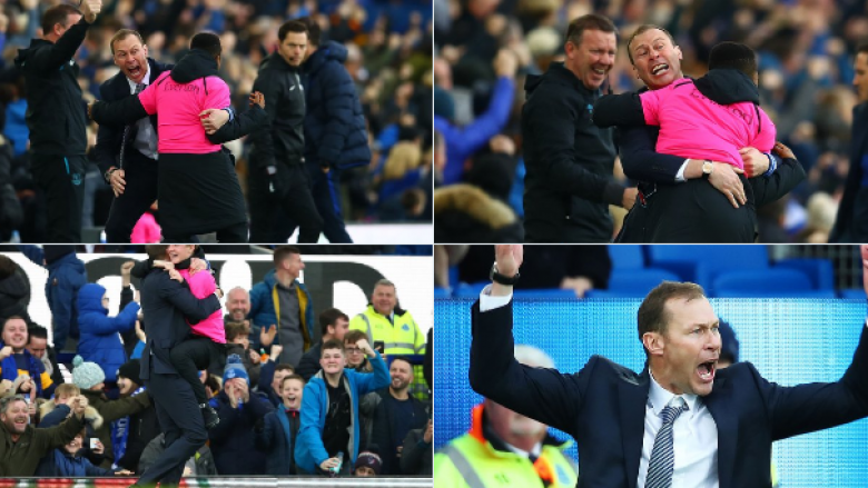 Festimi i ‘çmendur’ i golave nga trajneri i ri i Evertonit bëhet hit në rrjetet sociale
