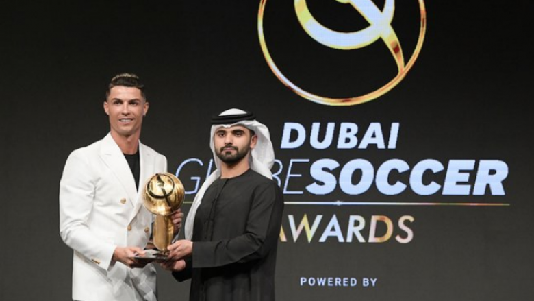 Ronaldo shprehet shumë i lumtur me triumfin në Globe Soccer