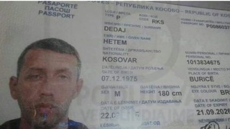 Rezultonte i humbur që nga muaji maj, gjendet i vdekur Hetem Dedaj nga Podujeva