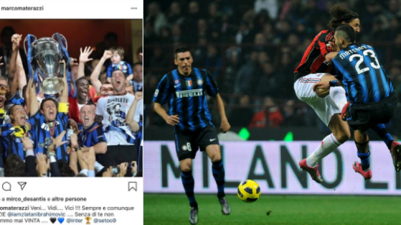 Materazzi i përgjigjet me ironi Ibrahimovicit: Faleminderit, pa ty nuk do ta fitonim Ligën e Kampionëve