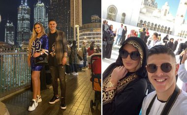 Milot Rashica me të fejuarën shijojnë pushimet luksoze në Dubai