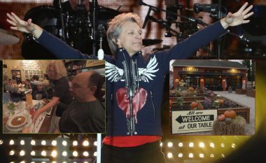 Bon Jovi hap restorantin e tretë ku të varfrit mund të ushqehen pa pagesë