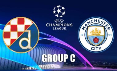 Formacionet zyrtare, Dinamo Zagreb – Manchester City