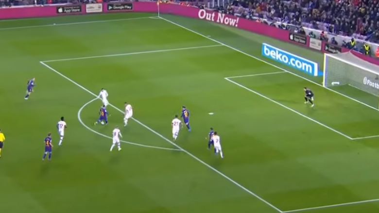 Messi i shënon edhe një gol të bukur nga distanca Mallorcas