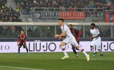 Milani vuan, por fiton ndaj Bolognas