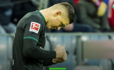 Rashica shënoi gol fantastik në humbjen e thellë të Weder Bremenit ndaj Bayernit