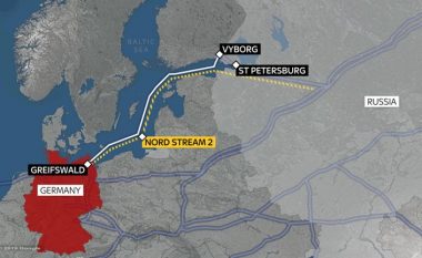 Der Spiegel: Merkel duhet ta tërheqë Gjermaninë nga gazsjellësi rus 'Nord Stream II'