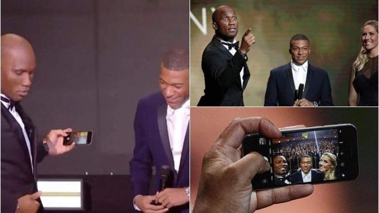 E kishte refuzuar në vitin 2009 – Didier Drogba më në fund i jep foto ‘selfie’ Kylian Mbappes, por me shumë yje pas