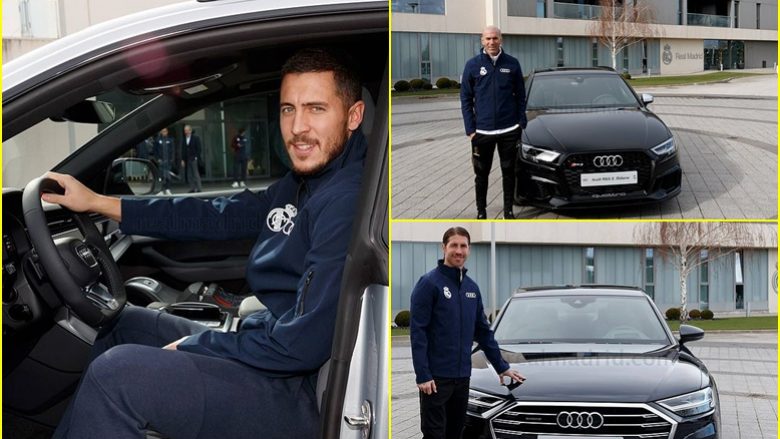 Çfarë vozisin yjet e Real Madridit: Zidane, Ramos, Bale, Modric dhe “garda e të rinjve” zgjodhën veturat e reja