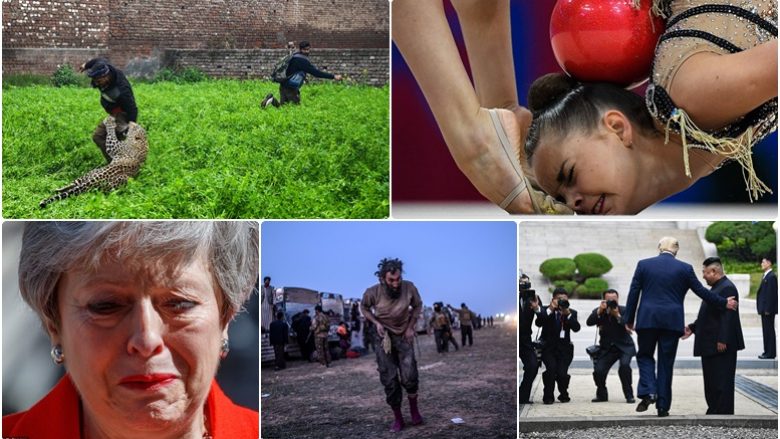 Një burrë duke ikur nga leopardi dhe disa të tjera: Fotografitë më të mira të AFP-së që tregojnë ngjarjet që formësuan vitin 2019