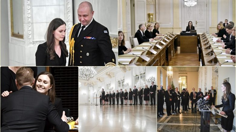 Parlamenti i Finlandës i jep miratimin, pamjet dhe fjalët e para të Sanna Marin, “kryetarit më të ri të qeverisë në botë”
