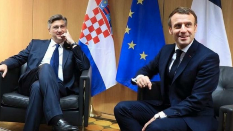 Hapja e negociatave me Maqedoninë e Veriut, temë e takimit Macron-Plenkoviq
