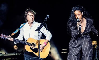 Rihanna takohet me Paul McCartney pas një kohe të gjatë, teksa udhëtuan së bashku për në Londër
