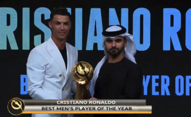 Ronaldo shpallet lojtari i vitit nga Globe Soccer