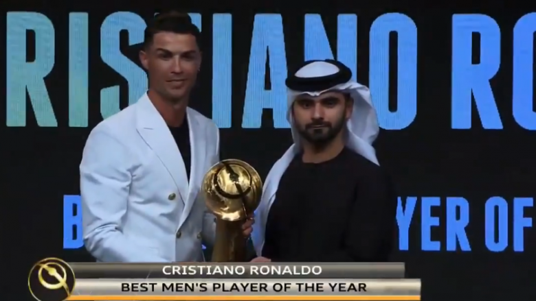 Ronaldo shpallet lojtari i vitit nga Globe Soccer