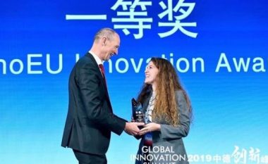 Shqiptarja Serena Leka fiton çmimin e parë në Samitin Global të Inovacionit për kompanitë fillestare