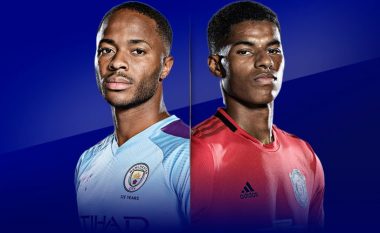 Formacionet zyrtare të derbit: Manchester City – Manchester United, skuadrat me disa mungesa kryesore