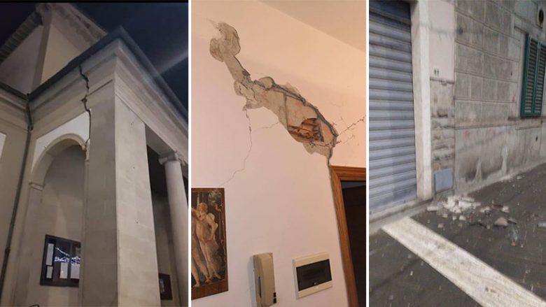 Tërmet i fortë në Itali