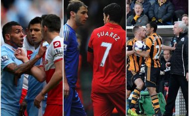 Dhjetë momentet më kontroverse të dekadës në Ligën Premier – Nga rrëshqitja e Gerrardit, deri tek përplasja e Xhakës me tifozë dhe kafshimi i Suarezit