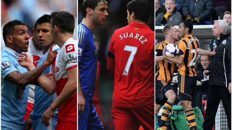 Dhjetë momentet më kontroverse të dekadës në Ligën Premier – Nga rrëshqitja e Gerrardit, deri tek përplasja e Xhakës me tifozë dhe kafshimi i Suarezit