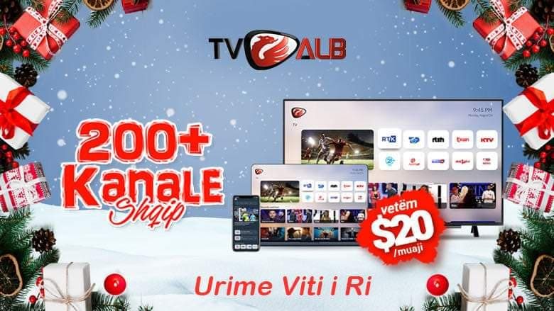 Shikoni shqip në shtëpitë tuaja në SHBA e Kanada me TV ALB për vetëm 20 dollarë në muaj!