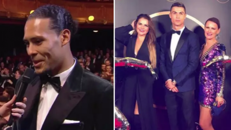 Motra e Ronaldos i kundërpërgjigjet  Van Dijkut që tha se nuk e sheh portugezin si rival për Topin e Artë