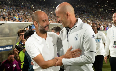 Zidane: Guardiola është trajneri më i mirë në botë