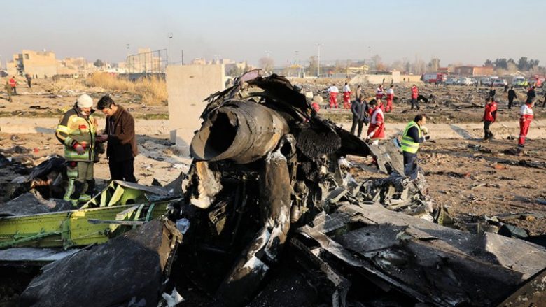 Arrestohet personi që filmoi rrëzimin e aeroplanit ukrainas në Iran