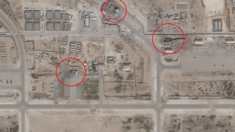 Imazhet satelitore tregojnë dëmet nga sulmet ajrore iraniane