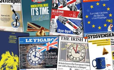 ‘Trishtim dhe Lehtësim’ – titujt e gazetave evropiane pas daljes së Mbretërisë së Bashkuar nga BE