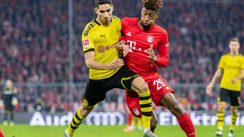 Bayerni fillon bisedimet me Realin, synon t’ia rrëmbejë Hakimin rivalëve të Dortmundit