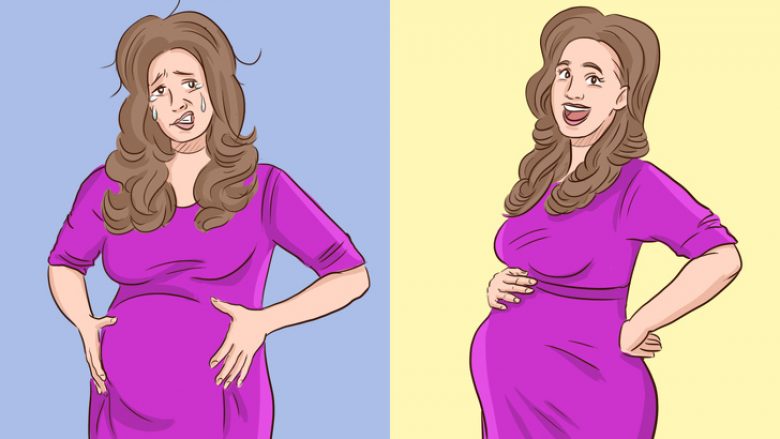 Sjelljet e nënave shtatzëna që mund të ndikojnë në foshnjat e tyre