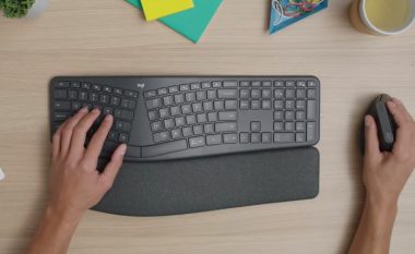 Logitech lanson tastierën e re ergonomike, me dizajn të përshtatshëm për qëndrimin në kompjuter