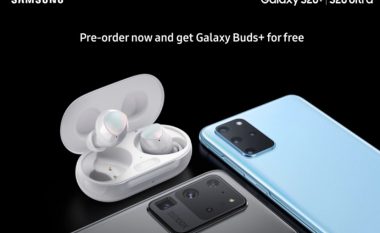 Samsung do të ofroj dëgjuset Galaxy Buds+ falas, për ata që para-porosisin Galaxy S20