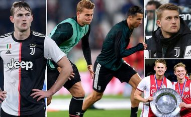 Matthis de Ligt te Juventusi: Nga lënia në bankën rezervë, te përpjeka e Ronaldos ta mbajë në humor të mirë, e deri te interesimi i Barcelonës