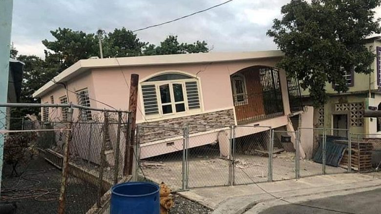 Një tërmet prej 6.6 magnitudë godet Porto Rikon, pamjet e publikuara tregojnë më së miri për fuqinë e tij