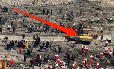 Në vendin e rrëzimit të aeroplanit me pasagjerë janë parë buldozerë – Irani po tenton shkatërrimin e provave?