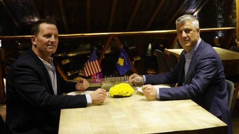 Thaçi: Vizita e Grenell nuk ka të bëjë me zhvillimet politike në Kosovë, Kurti të gjejë partner për koalicion