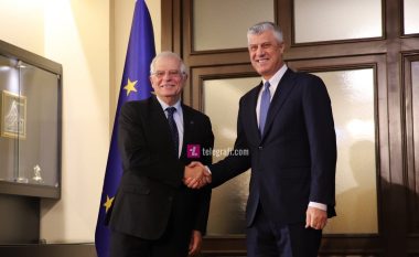 Nis takimi Thaçi-Borrell, diskutohet për dialogun me Serbinë