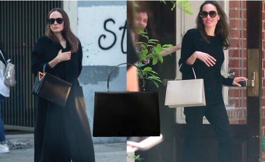 Angelina Jolie e bën çantën e dalë jashtë mode të duket bukur