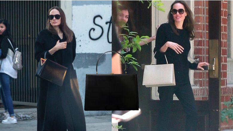 Angelina Jolie e bën çantën e dalë jashtë mode të duket bukur
