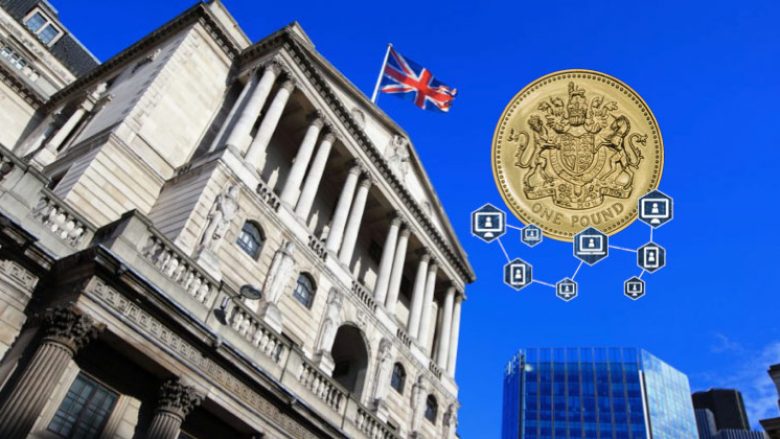 Banka e Anglisë do ta merr në konsideratë adoptimin e kriptovalutës