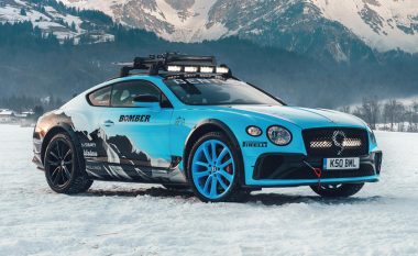 Bentley Continental GT i transformuar në makinë garash për pista të ngrira