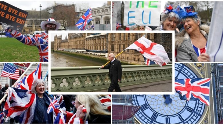 “Lamtumirë BE”, britanikët fillojnë të festojnë Brexitin