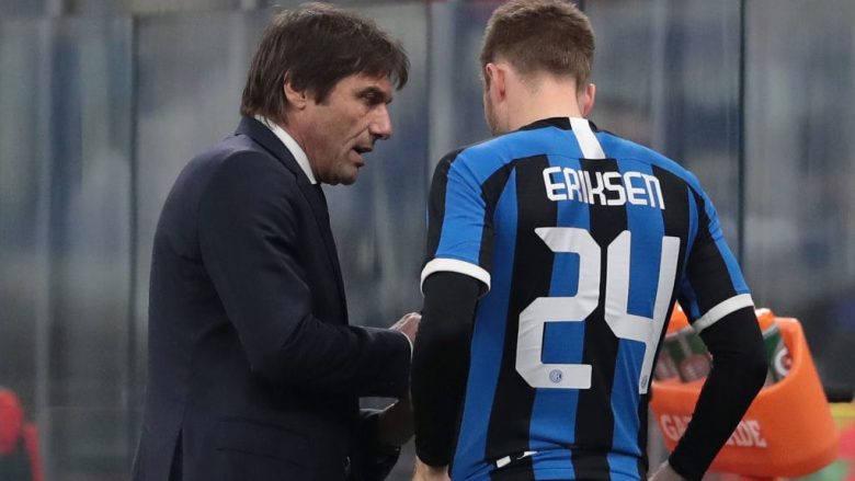 Conte: Interi meritoi kalimin në gjysmëfinale të Kupës së Italisë, Eriksen rrit nivelin e ekipit
