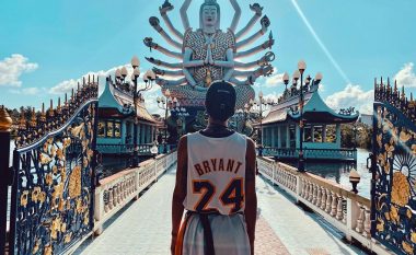 Yjet tona me nderime për humbjen e Kobe Bryant